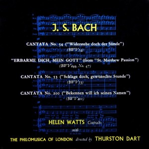 Album Bach Cantatas oleh Helen Watts