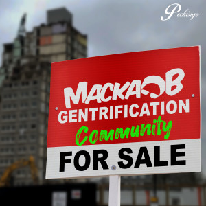 Album Gentrification from Macka B
