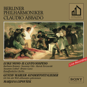 ดาวน์โหลดและฟังเพลง "Il canto sospeso" for Soprano, Contralto and Tenor Solo, Mixed Chorus and Orchestra: VI. Coro e orchestra b) "Com' e duro dire addio per sempre" พร้อมเนื้อเพลงจาก Claudio Abbado