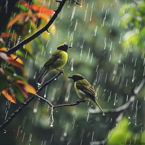 Chillout Music Ensemble的專輯Binaural Rain and Birds: Nature's Harmonious Soundscape