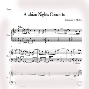 Album Arabian Nights Concerto from AJ Dyer