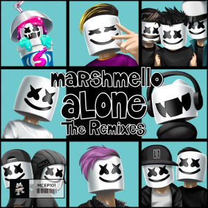 Dengarkan lagu Alone (Getter Remix) nyanyian Marshmello dengan lirik