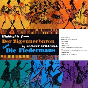 Album Der Zigeunerbaron & Die Fledermaus from Erich Kunz