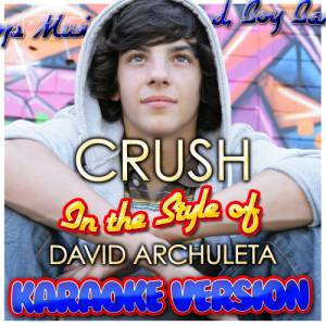 ดาวน์โหลดและฟังเพลง Crush (In the Style of David Archuleta) [Karaoke Version] (Karaoke Version) พร้อมเนื้อเพลงจาก Ameritz - Karaoke