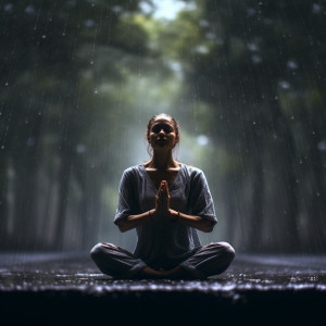 Rain Yoga: Tranquil Droplets Rhythm