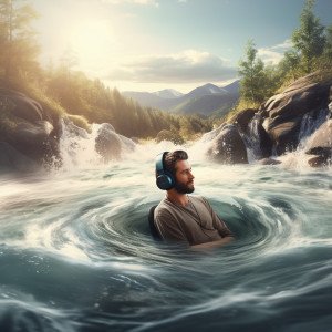 อัลบัม River Ease: Gentle Relaxation Tune ศิลปิน Relating Noises