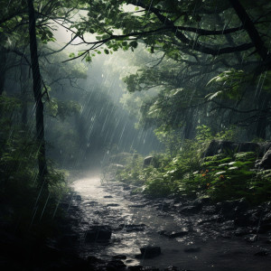 อัลบัม Nature's Rain Symphony: Gentle Ambient Drops ศิลปิน Forest Rain FX
