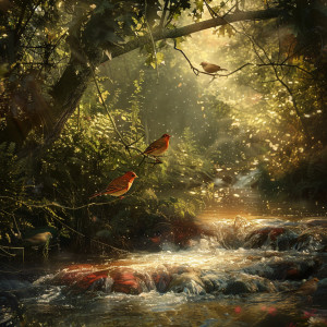 Re-Relaxation的專輯Calm Binaural Escape: Relaxing Creek and Nature Bird Sounds