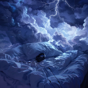 Relaxation Sleep Meditation的專輯Sleep in Thunder: Gentle Storms