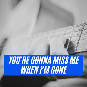 Album You're Gonna Miss Me When I'm Gone from 
