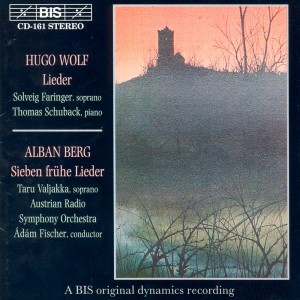 Album Wolf, H.: Italienisches Liederbuch (Excerpts / Morike Lieder (Excerpts) / Berg, A.: 7 Early Songs from 