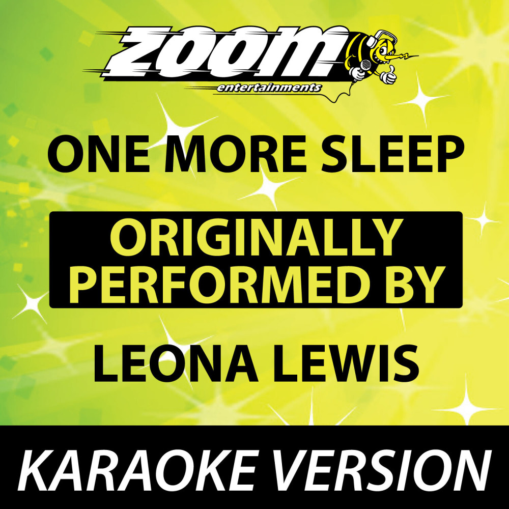 One More Sleep (No Backing Vocals) [Karaoke Version] (Karaoke Version)