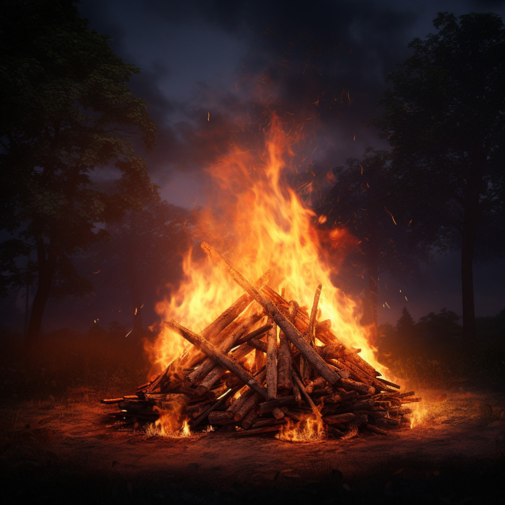 Forest's Fiery Calming Rhythms