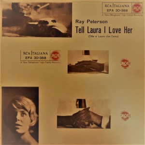 ดาวน์โหลดและฟังเพลง Tell Laura I Love Her พร้อมเนื้อเพลงจาก Ray Peterson
