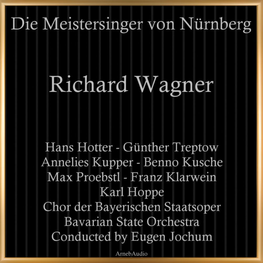 "Verachtet mir die Meister nicht"