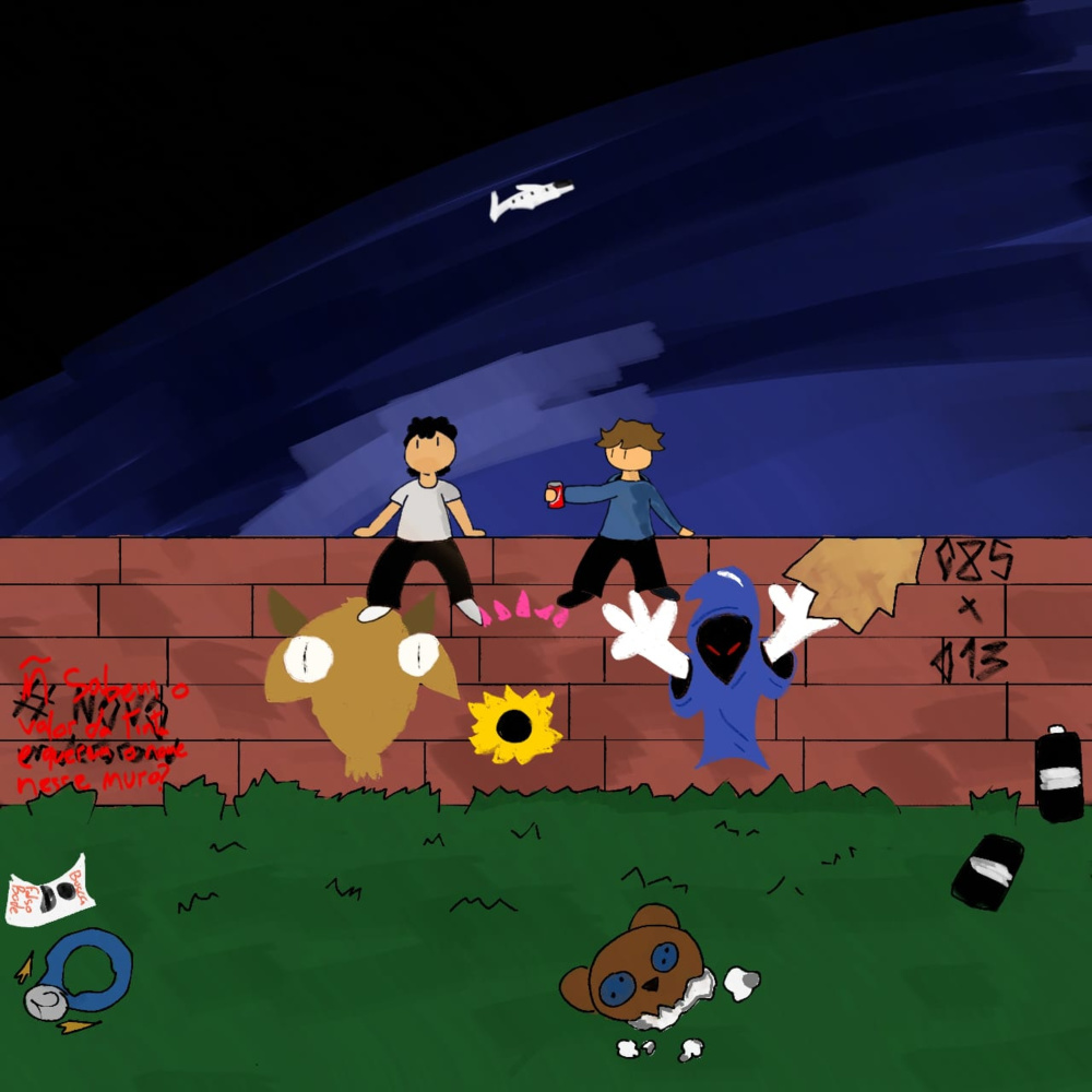 The Cloud And The Wizard (não sabem o valor da tinta e querem o nome nesse muro?) (Explicit)