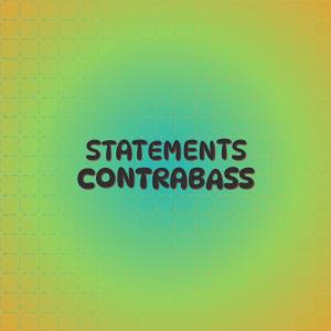 Album Statements Contrabass from Various