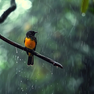 Nature's Noise的專輯Tranquil Nature Relaxation: Binaural Rain and Birds