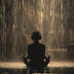Alpha Waves Meditation的專輯Rain's Harmony: Binaural Meditation Vibes