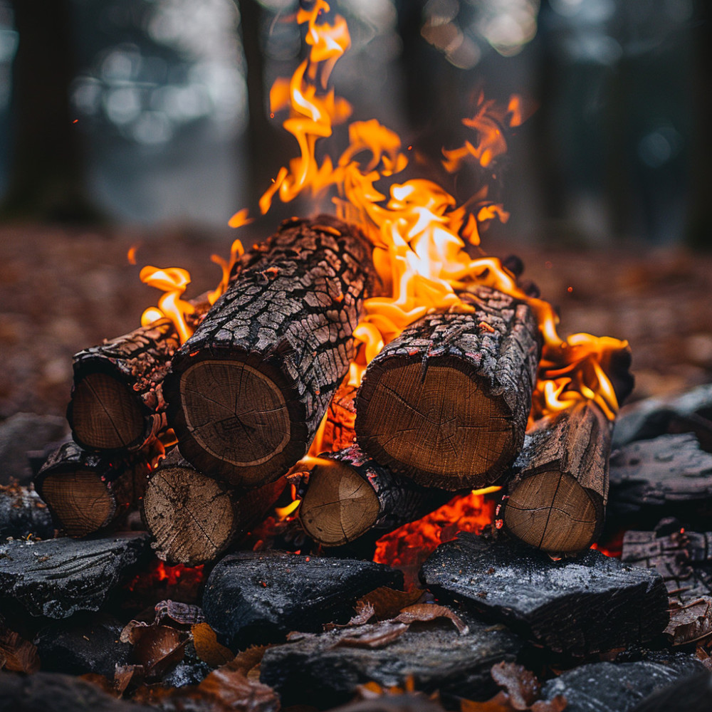Esencia De Fuego Relajante Para La Meditación