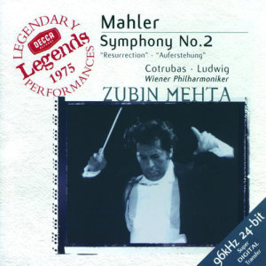 ดาวน์โหลดและฟังเพลง Symphony No.2 in C minor, 'Resurrection' : V - Langsam - Misterioso พร้อมเนื้อเพลงจาก Zubin Mehta