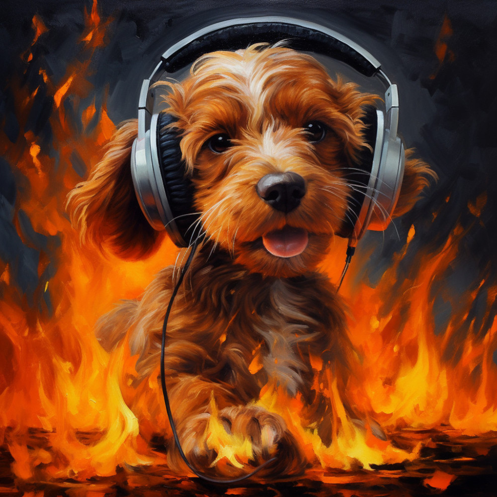 Fire Bond Dogs Loyalty
