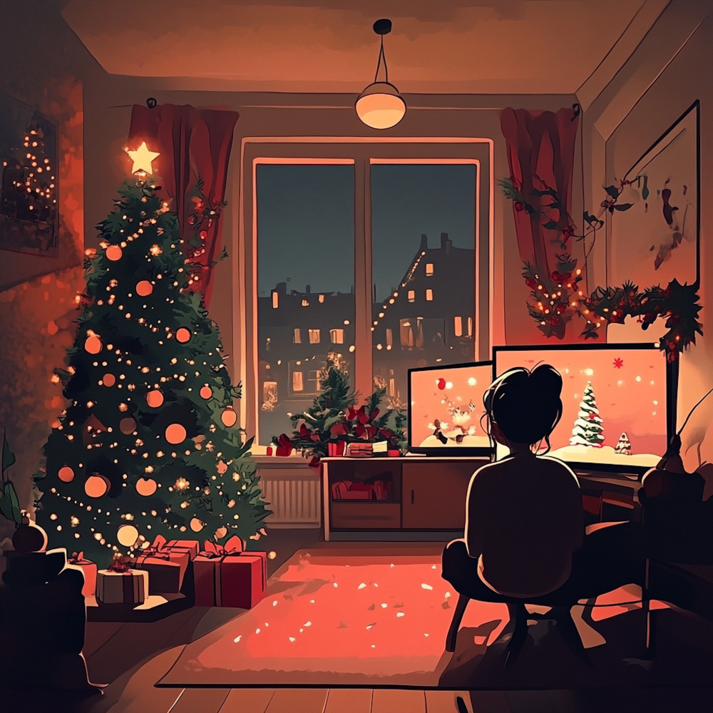 Peaceful Lofi Christmas Meditation