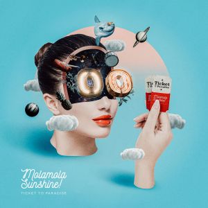 Dengarkan lagu Ticket to Paradise nyanyian Mola mola Sunshine! X Hers dengan lirik