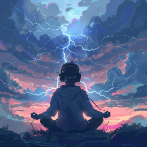 Meditation Bliss的專輯Thunder's Mindful Echoes: Meditation Music