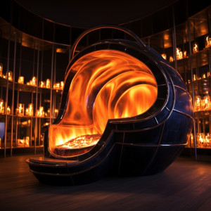 อัลบัม Spa Flames: Fire Binaural Harmonies ศิลปิน Mother Nature