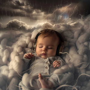 อัลบัม Binaural Thunder: Baby Sleep Vibes ศิลปิน Fantasies Lullaby Music Paradise