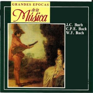 Ars Rediviva Ensemble的專輯Grandes epocas de la Música: J.C. Bach, C.P.E. Bach, W.F. Bach