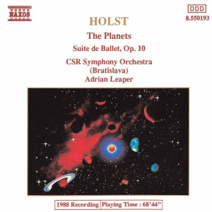 อัลบัม Holst: Planets (The) / Suite De Ballet, Op. 10 ศิลปิน Viktor Simcisko