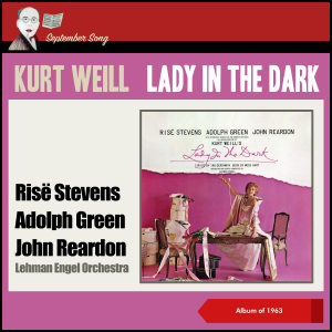 Album Kurt Weill's Lady in the Dark (Album of 1963) from Rise Stevens