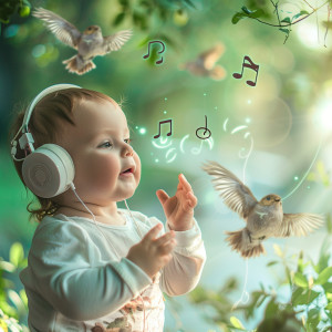 Smart Baby Academy的專輯Gentle Binaural: Birds and Baby Melodies - 92 88 Hz