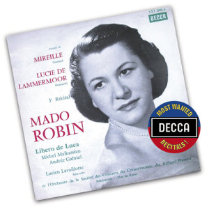 Mado Robin的專輯Mado Robin-Extracts From "Mireille" & "Lucia Di Lammermoor"