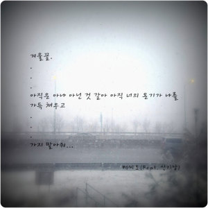 Listen to 겨울끝 (Inst.) (Instrumental) song with lyrics from 배씨요