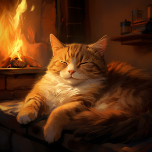 Sounds of Beautiful World的專輯Feline Harmony by the Fire: Melodic Tunes for Cats
