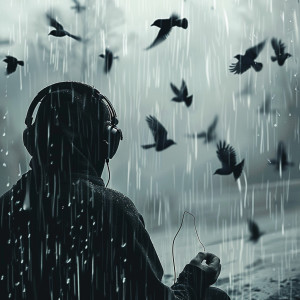 ASMR Rain Sounds的專輯Binaural Birds and Rain: Nature's Relaxation Symphony - 80 88 Hz