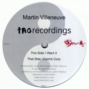 Album I Want It / Elektrik Corp from Martin Villeneuve