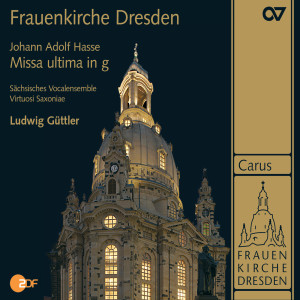 อัลบัม Hasse: Missa Ultima in G Minor ศิลปิน Ludwig Güttler