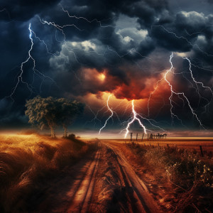 อัลบัม Serene Thunder: Nature's Soothing Storm Sounds ศิลปิน Wide Noise HD