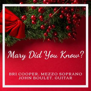 收聽Bri Cooper的Mary Did You Know?(feat. John Boulet & Guitar)歌詞歌曲