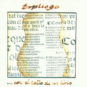 Album ...con el Tallo de un Lirio from 