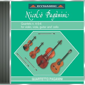 Paganini Quartet的專輯Paganini: 15 Quartets for Strings and Guitar (The), Vol. 4