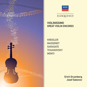 อัลบัม Violinissimo: Great Violin Encores ศิลปิน Josef Sakonov
