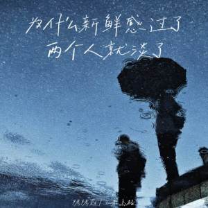Listen to 为什么新鲜感过了 两个人就淡了 song with lyrics from 烤烤蒜