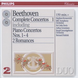 Stephen Kovacevich的專輯Beethoven: Complete Concertos Vol.1 - Piano Concertos Nos.1 - 4 etc.