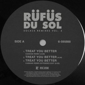 อัลบัม SOLACE REMIXES VOL. 5 ศิลปิน RÜFÜS DU SOL