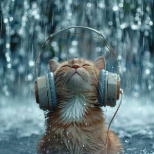Cat Relaxation的專輯Gentle Rain Whiskers: Cats Relaxing Sounds